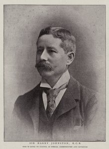 Sir Harry Johnston, KCB av English Photographer