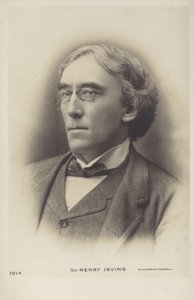 Sir Henry Irving, engelsk skådespelare av English Photographer
