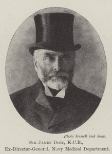 Sir James Dick, KCB, ex-generaldirektör, marinmedicinska avdelningen av English Photographer