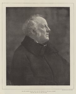 Sir John Everett Millais, Baronet, den nya presidenten för Royal Academy av English Photographer