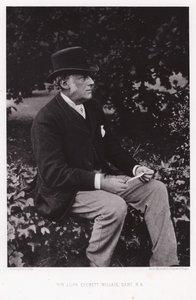 Sir John Everett Millais, engelsk konstnär av English Photographer