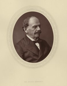 Sir Julius Benedict av English Photographer