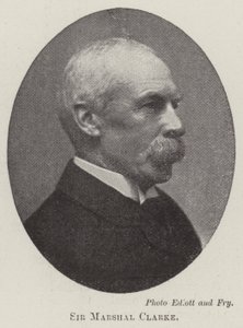 Sir marskalk Clarke av English Photographer
