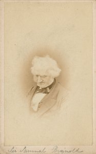 Sir Samuel Bignold av English Photographer