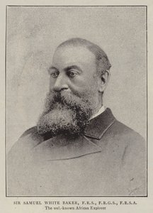 Sir Samuel White Baker, FRS, FRGS, FRSA av English Photographer