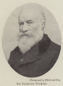 Sir Sandford Fleming av English Photographer