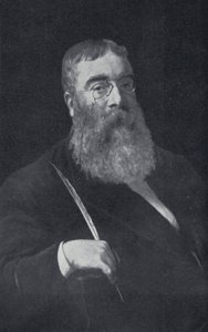 Sir Walter Besant (s/v foto) av English Photographer