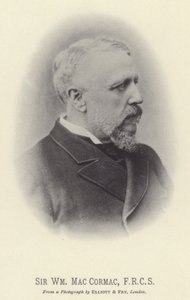 Sir William MacCormac, FRCS (foto i svartvitt) av English Photographer