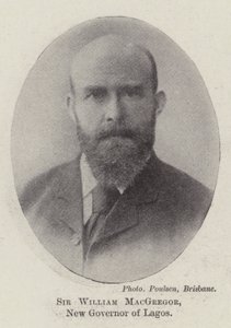 Sir William MacGregor, Lagos ny guvernör av English Photographer