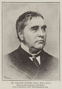 Sir William Withey Gull, MD, DCL av English Photographer