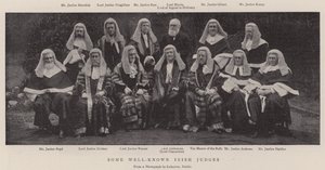 Några välkända irländska domare av English Photographer