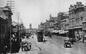 Sydafrika: Main Street, Port Elizabeth (s/v foto) av English Photographer