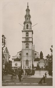St Clements Danes Church, London av English Photographer