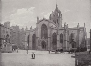 St Giles Church, Edinburgh av English Photographer