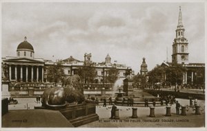 St Martins in the Fields, Trafalgar Square, London av English Photographer