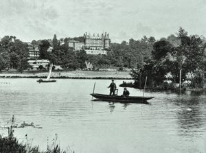Star And strumpebandshem, Richmond Hill, Richmond: allmän bild, 1895 av English Photographer