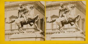 Staty av general Sir James Outram, för Calcutta, nu på Waterloo Place, av JH Foley, RA av English Photographer