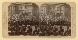 Stereografiskt tryck av Queen Victorias Diamond Jubilee av English Photographer