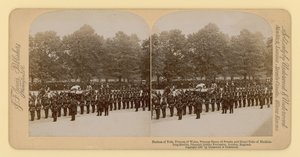 Stereografiskt tryck av Queen Victorias Diamond Jubilee av English Photographer