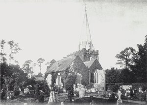 Stoke Poges Church (s/v foto) av English Photographer