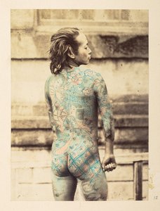 Tatuerade Betto, Japan av English Photographer