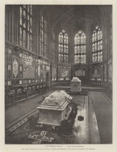 Albert Memorial Chapel, Windsor, där resterna av hertigen av Clarence vilar