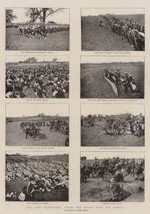 Armén manövrar, bland trupperna med kameran av English Photographer