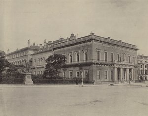 The Athenaeum Club (svartvitt foto) av English Photographer