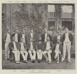 De australiska cricketspelarna i England av English Photographer