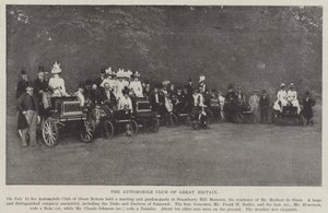 Automobilklubben i Storbritannien av English Photographer
