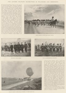 Höstens militära manövrar i Wiltshire och Berkshire av English Photographer