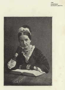 Friherrinnan Burdett-Coutts av English Photographer