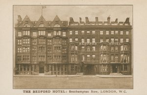 The Bedford Hotel, Southampton Row, London av English Photographer