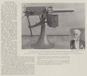 Boers mest irriterande vapen, 37-millimeters Maxim Automatic Gun av English Photographer