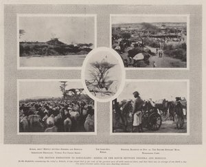 Den brittiska expeditionen till Somaliland, scen på vägen mellan Berbera och Bohotle
