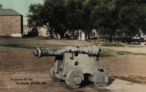 The Bunker Hill Gun, The Citadel, Quebec (foto) av English Photographer