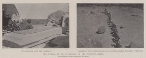 Begravningen av Cecil Rhodes i Matoppo Hills av English Photographer