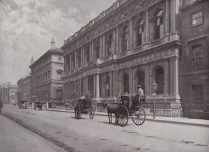 Carlton och Reform Clubs, Pall Mall av English Photographer