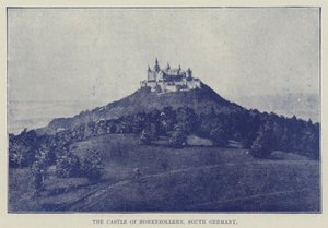 Slottet i Hohenzollern, södra Tyskland av English Photographer