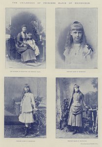 Prinsessan Marie av Edinburghs barndom av English Photographer