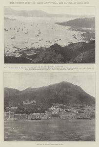 Den kinesiska frågan, utsikt över Victoria, Hongkongs huvudstad