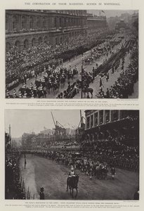 Deras majestäts kröning, scener i Whitehall