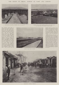 Krisen i Kina, scener i Taku och Peking
