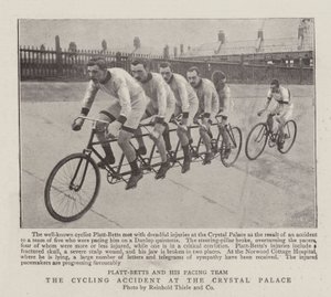 Cykelolyckan vid Crystal Palace av English Photographer
