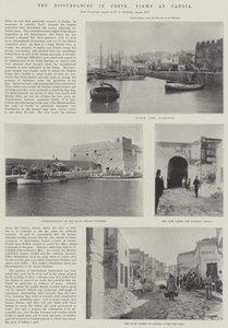 Störningarna på Kreta, utsikt över Candia av English Photographer
