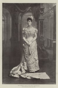 Hertiginnan av York i Queens Drawing Room