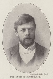 Hertigen av Sutherland av English Photographer