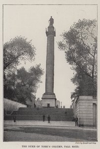 The Duke of Yorks Column, Pall Mall av English Photographer