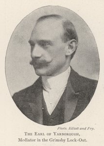 The Earl of Yarborough, medlare i Grimsby Lock-out av English Photographer