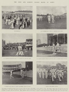 Eton och Harrow Cricket Match på Lords av English Photographer